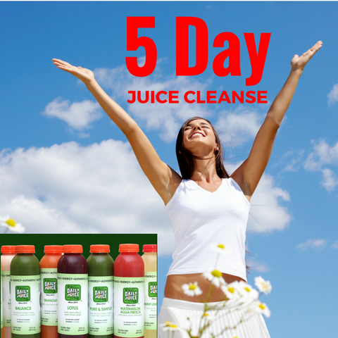 Spring Special  5-Day Cleanse - With Free 10 Regular(18oz) Smoothie Package